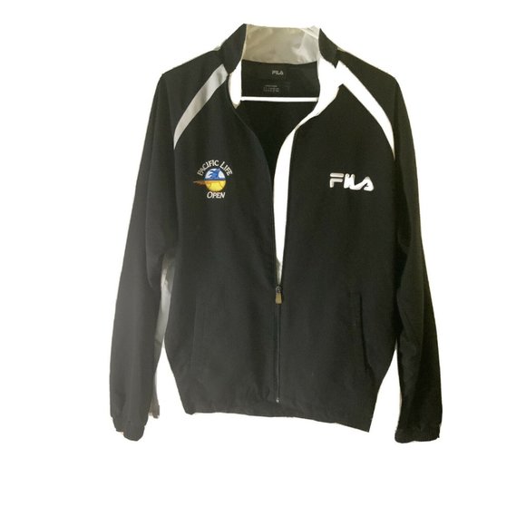 Vintage FiLA Pacific Life Open Tennis Full Zip - Picture 4 of 5